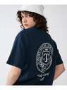 TOMMY JEANS (U)TOMMY HILFIGER(トミーヒルフィガー) TJM REG PREP LUXE CREST TEE トミーヒルフィガー トップス カットソー・Tシャツ ネイビー ブルー【送料無料】