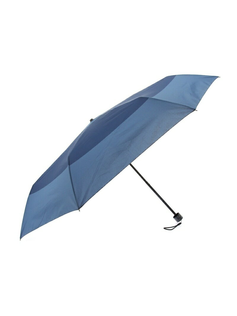 MIZUNO MIZUNO(ミズノ) メンズ 折りたたみ傘 バイカラー/ワイド60cm ムーンバット ファッション雑貨 折りたたみ傘 ネイビー ブルー ブラック