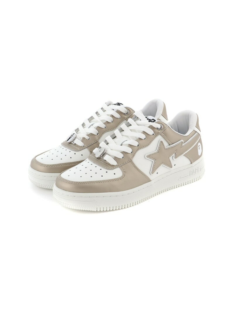 A BATHING APE BAPE STA #4 ア ベイシング エイプ シューズ・靴 スニーカー ベージュ シルバー【送料無料】