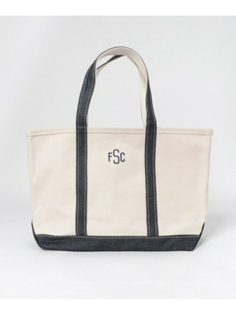 【SALE／10%OFF】URBAN RESEARCH FREEMANS SPORTING CLUB FSC TOTE BAG アーバンリサーチ バッグ トートバッグ ホワイト ベージュ ブラック ネイビー【RBA_E】【送料無料】