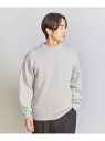 【SALE/60%OFF】BEAUTY&YOUTH UNITED ARROWS ウールカシミヤブレンド メランジ モックネック ニット ユナイテッドアローズ アウトレット トップス ニット ホワイト グレー【RBA_E】【送料無料】(4)