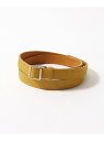 WORLDLY-WISE yP.J&Co. / s[WF[AhR[z1917 ADJUSTER BUCKLE BELT [h[CY t@bVG xg CG[ uE bhyz