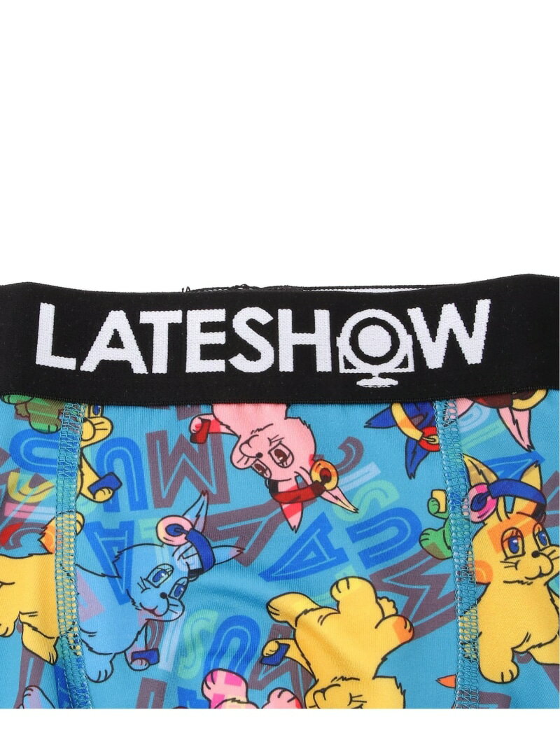 LATESHOW (M)LATESHOW/LATESHOW ボクサーパンツ -LS daydream ジャックローズ インナー・ルームウェア ボクサーパンツ・トランクス ブルー 3