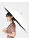 【SALE/5%OFF】ADPOSION 【日傘 晴雨兼用】Peachdrop sun shade 2steps mini 50cm テットオム ファッション雑貨 折りたたみ傘 ブラック ホワイト ベージュ【RBA_E】【送料無料】