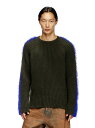 DIESEL メンズ プルオーバーニット K-TRICKY ディーゼル トップス ニット カーキグリーン【送料無料】
