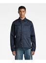 ジースターロー 【SALE／50%OFF】G-Star RAW 【公式ショップ】WORKER OVERSHIRT/ミリタリーシャツジャケット ジースターロゥ ジャケット・アウター カバーオール・ワークジャケット ネイビー【RBA_E】【送料無料】