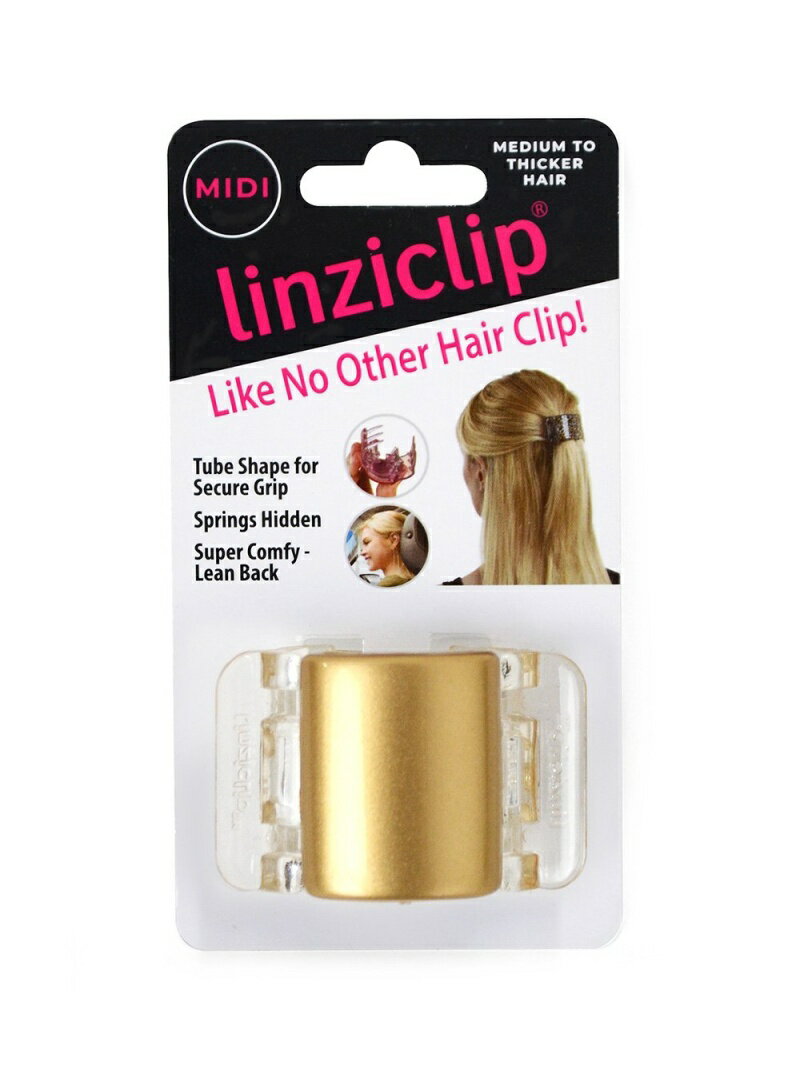 Linziclip Linziclip/ヘアクリップ 《ハリウッドゴールド》 アントレスクエア ヘアアクセサリー バレッタ・ヘアクリップ・ヘアピン