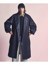 MAISON SPECIAL MA-1 Docking Prime-Over Chesterfield Puffer Coat メゾンスペシャル ジャケット・アウター チェスターコート ブラック カーキ【先行予約】*【送料無料】
