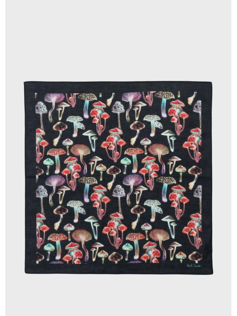 Paul Smith "Mushroom" ハンカチ ポール・スミス ファッション雑貨 その他のファッション雑貨 ブラック