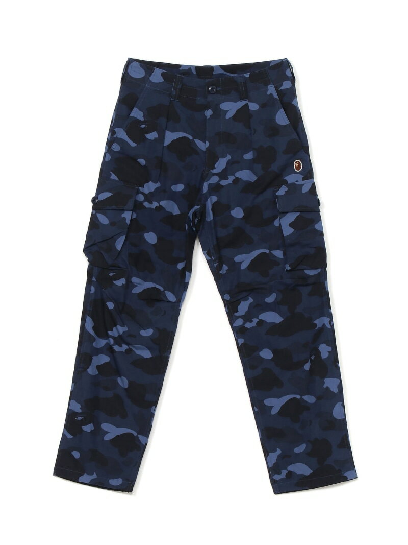 ア・ベイシング・エイプ A BATHING APE COLOR CAMO 6 POCKET PANTS ア ベイシング エイプ パンツ その他のパンツ ネイビー パープル レッド【送料無料】