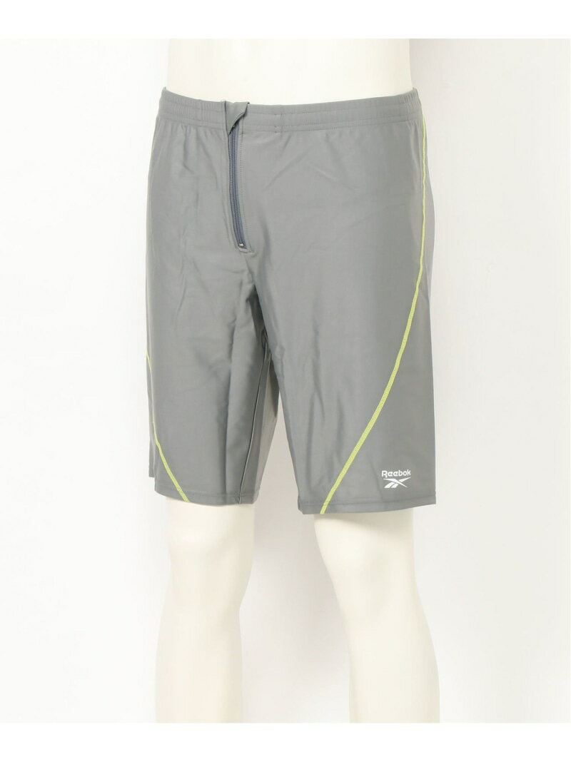 【SALE／28%OFF】Reebok Reebok/(M)フロントジップルーズスパッツ ニッキー 水着・スイムグッズ 水着 ブルー グレー ブラック ネイビー【RBA_E】