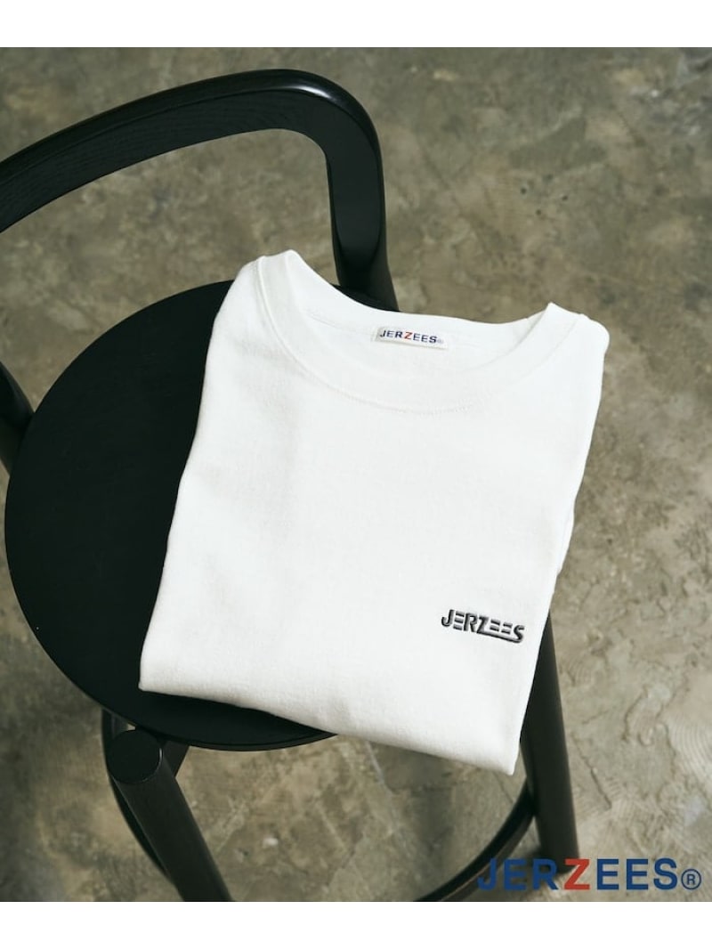 【SALE／50%OFF】JERZEES 別注 ワンポイント クルー 半袖 Tシャツ【限定展開】 25SS フリークスストア トップス カットソー・Tシャツ レッド グレー ブラック ホワイト【RBA_E】のサムネイル