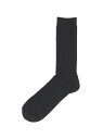 B'2nd MARCOMONDE(マルコモンド)basic ribbed socks(MENS) ビーセカンド 靴下・レッグウェア 靴下 ブラック グレー ホワイト