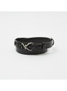 ABAHOUSE LASTWORD Leather Hook Belt /ピックベルト/ユニセックス アバハウス ファッション雑貨 ベルト レッド【送料無料】