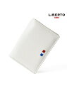【SALE/14%OFF】LiBERTO EDWIN 名刺入れ メンズ 牛革 カードケース マルカワ 財布・ポーチ・ケース 名刺入れ・カードケース ホワイト ブ...