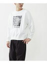 【SALE/50%OFF】CONVERSE TOKYO CHERRY BLOSSOM PHOTO PRINT SWEAT コンバーストウキョウ トップス スウェット・トレーナー ブルー ブラック ホワイト【RBA_E】【送料無料】