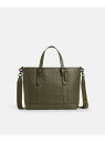 【SALE/62%OFF】COACH OUTLET 【公式】ワーナー トート バッグ・シグネチャー レザー コーチ アウトレット バッグ トートバッグ グリーン...