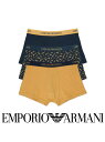 エンポリオアルマーニ ルームウェア メンズ 【SALE／30%OFF】EMPORIO ARMANI PURE COTTON 3 PACK TRUNK コットン100% 3Pパック メンズ ボクサーパンツ ナイガイ インナー・ルームウェア ボクサーパンツ・トランクス【RBA_E】【送料無料】