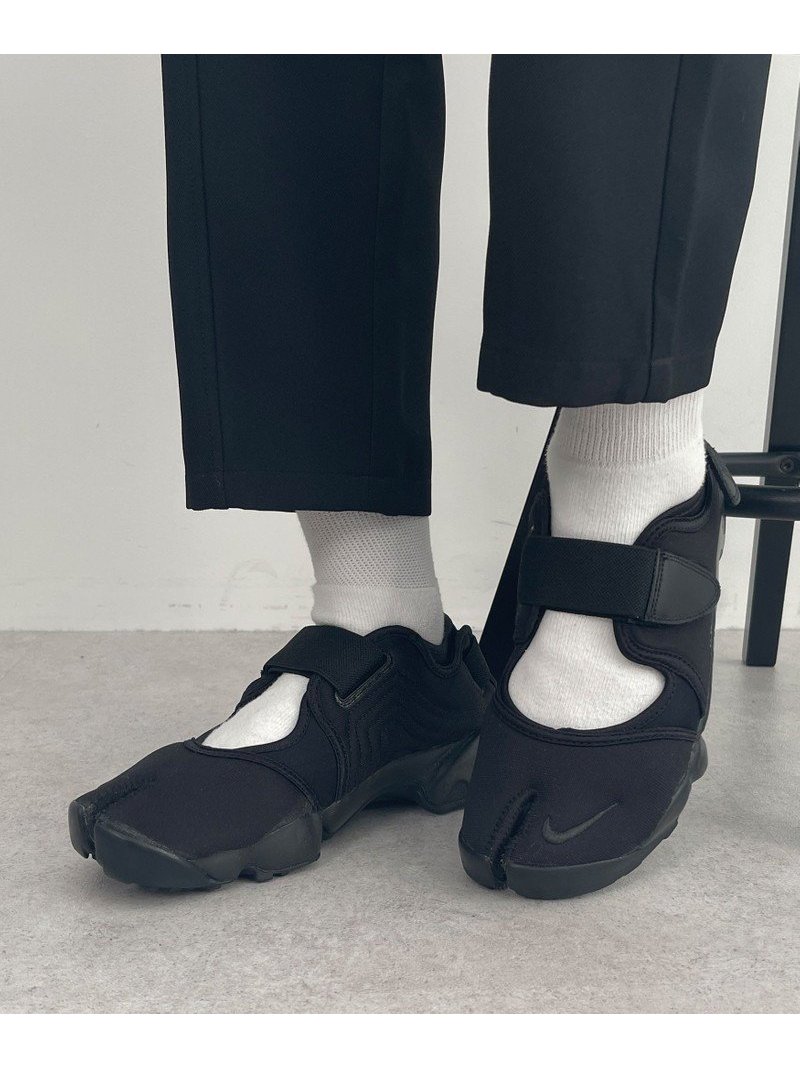 UNITED ARROWS green label relaxing ＜NIKE＞AIR RIFT エアリフト スニーカー ユナイテッドアローズ グリーンレーベルリラクシング シューズ スニーカー/スリッポン ブラック【送料無料】