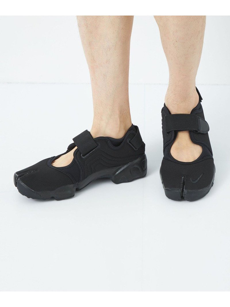 UNITED ARROWS green label relaxing ＜NIKE＞AIR RIFT エアリフト スニーカー ユナイテッドアローズ グリーンレーベルリラクシング シューズ スニーカー/スリッポン ブラック【送料無料】