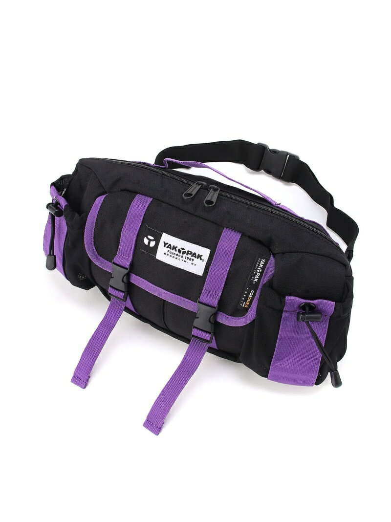 楽天Rakuten Fashion Men【SALE／6％OFF】YAKPAK YAKPAK/（M）CORDURA WAIST BAG シトリー バッグ ボディバッグ・ウエストポーチ パープル ブラック イエロー【RBA_E】【送料無料】