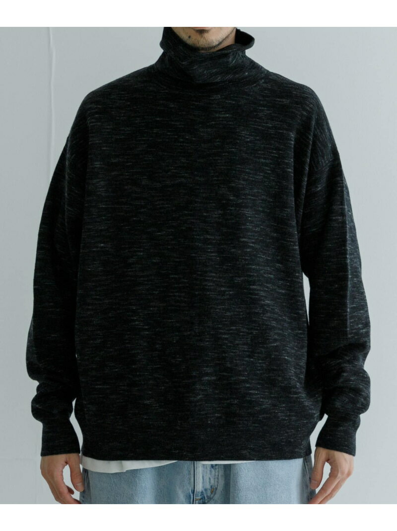 【SALE／60%OFF】URBAN RESEARCH crepuscule W Face Turtle Neck アーバンリサーチ トップス ニット ブ..