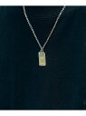 【SALE/20%OFF】Subciety BRASS SIM CARD NECKLACE サブサエティ アクセサリー・腕時計 ネックレス シルバー ゴールド【...