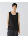 BEAMS HEART MEN ベーシック タンクトップ ビームス ハート トップス ノースリーブ・タンクトップ ホワイト ブラック