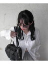Chikashitsu + 【Chikashitsu +】round color sunglasses カラーサングラス メガネ ネバーマインドザエックスユー/...
