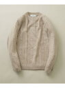 【SALE/50%OFF】URBAN RESEARCH ROSSO 『WEB限定』『XLサイズあり』メリノウールケーブルニット アーバンリサーチロッソ トップス...