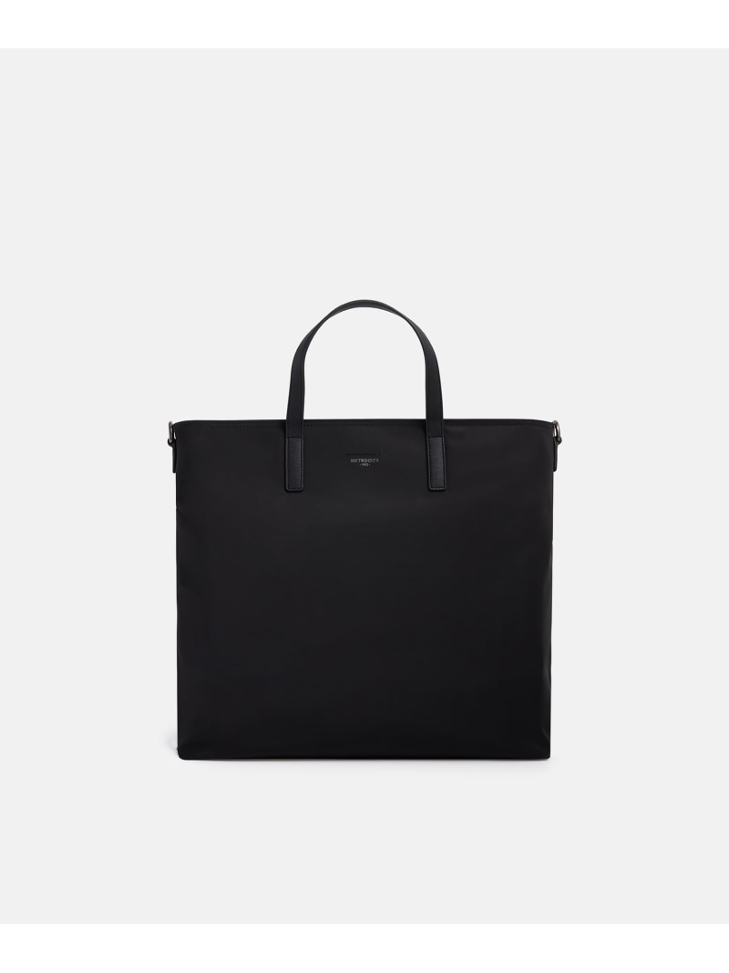 【SALE／26%OFF】METROCITY トートバッグ ラージ メトロシティ バッグ トートバッグ ブラック【RBA_E】【送料無料】