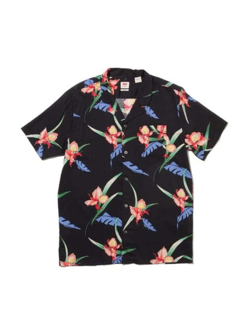 【SALE／60%OFF】Levi's キューバシャツ ANDRES CAVIAR PRINT リーバイス トップス シャツ・ブラウス【RBA_E】のサムネイル