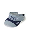 【SALE/30%OFF】PING APPAREL ステッカー付きバイザー <ACCESSORIES> (MENS) ピン アパレル 帽子 その他の帽子 ブルー...