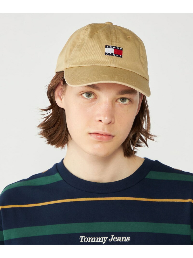 トミー ヒルフィガー キャップ メンズ TOMMY HILFIGER 【オンライン限定】ヘリテージキャップ トミーヒルフィガー 帽子 キャップ ベージュ カーキ ブラック【送料無料】