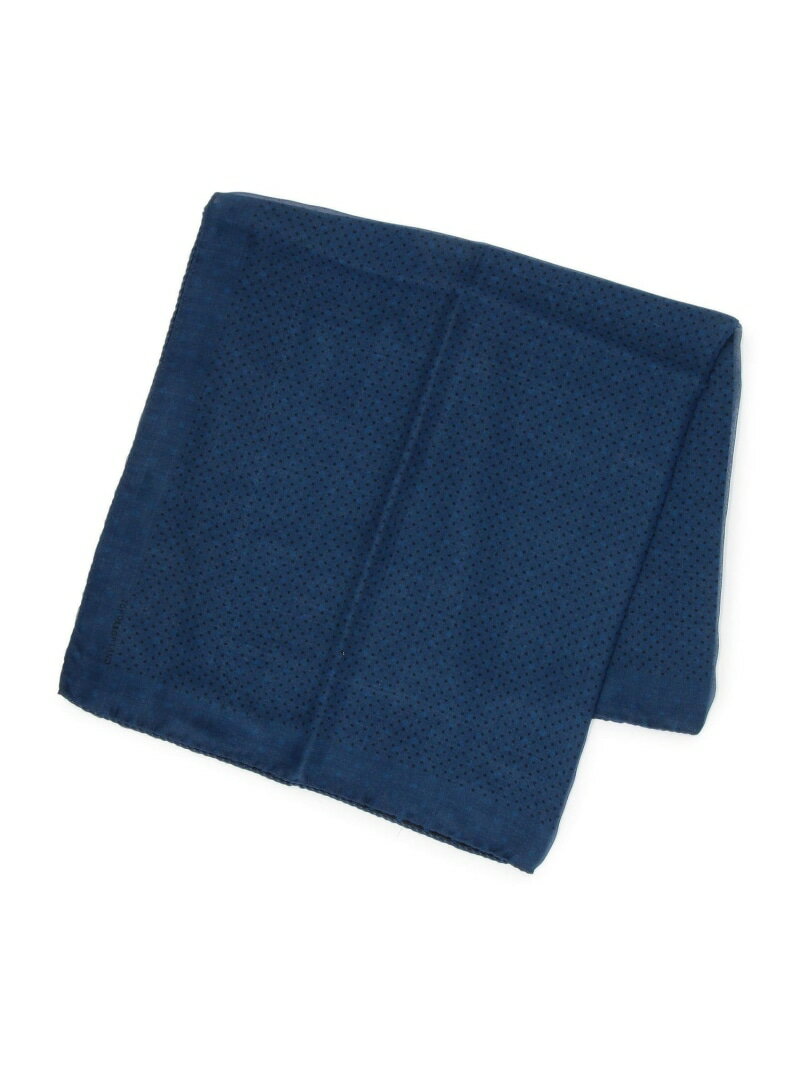 TOMORROWLAND GOODS TOMORROWLAND ウール ドットプリントスカーフ トゥモローランド ファッション雑貨 ..