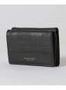 【SALE/20%OFF】BLACK LABEL CRESTBRIDGE エンボスチェック3つ折りウォレット ブルーレーベル / ブラックレーベル・クレストブリ...