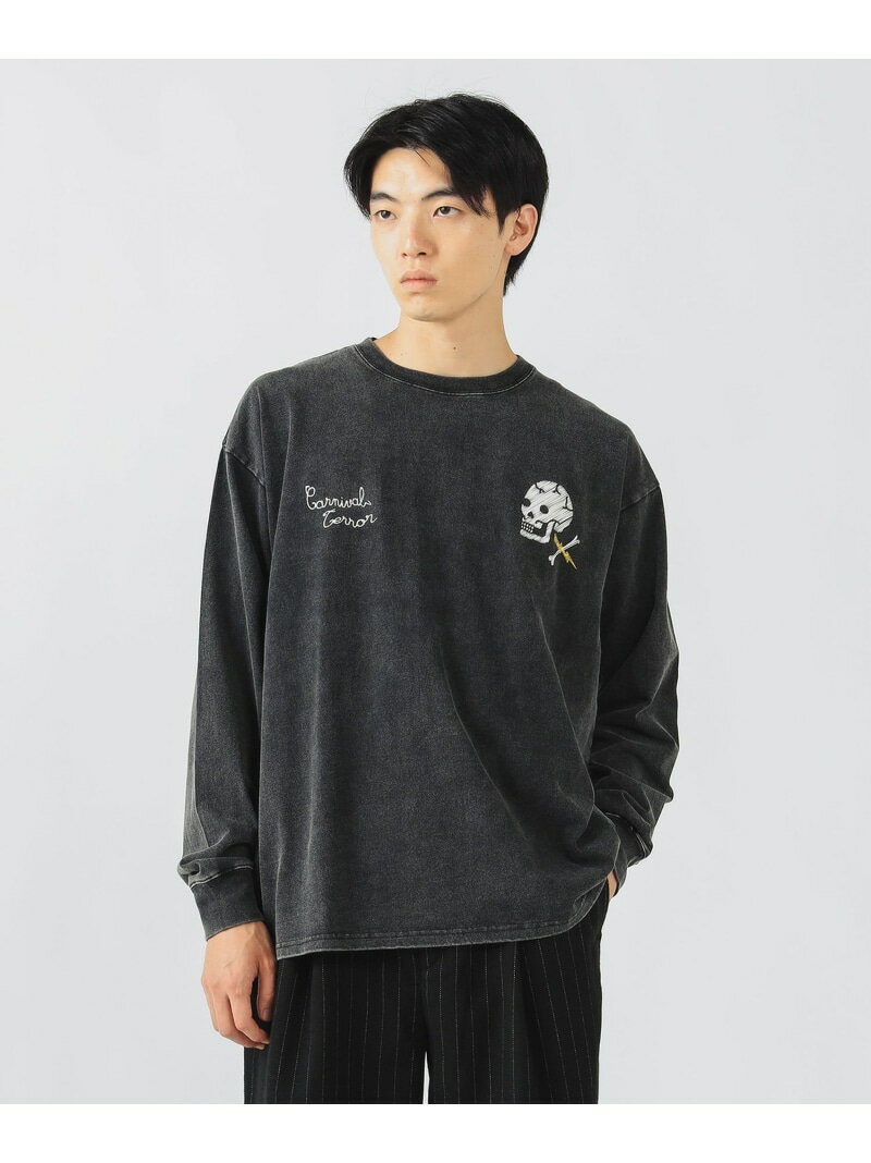 【SALE／40%OFF】BEAMS HEART MEN べトジャン ロングスリーブ カットソー ビームス ハート トップス カットソー・Tシャツ ブラック【RBA_E】