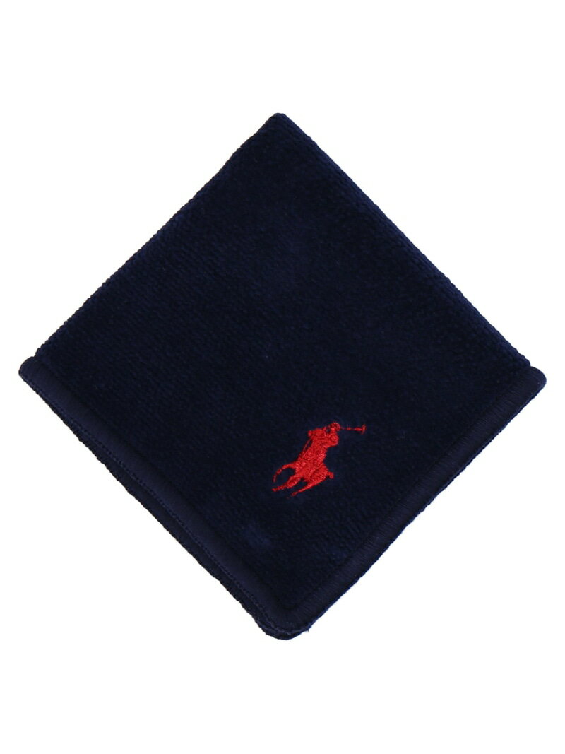POLO RALPH LAUREN POLO RALPH LAUREN(ポロ ラルフ ローレン) シェニール織ハンカチ インターモードカワベ ファッション雑貨 ハンカチ・ハンドタオル ホワイト ブラウン ブルー ブラック ネイビー