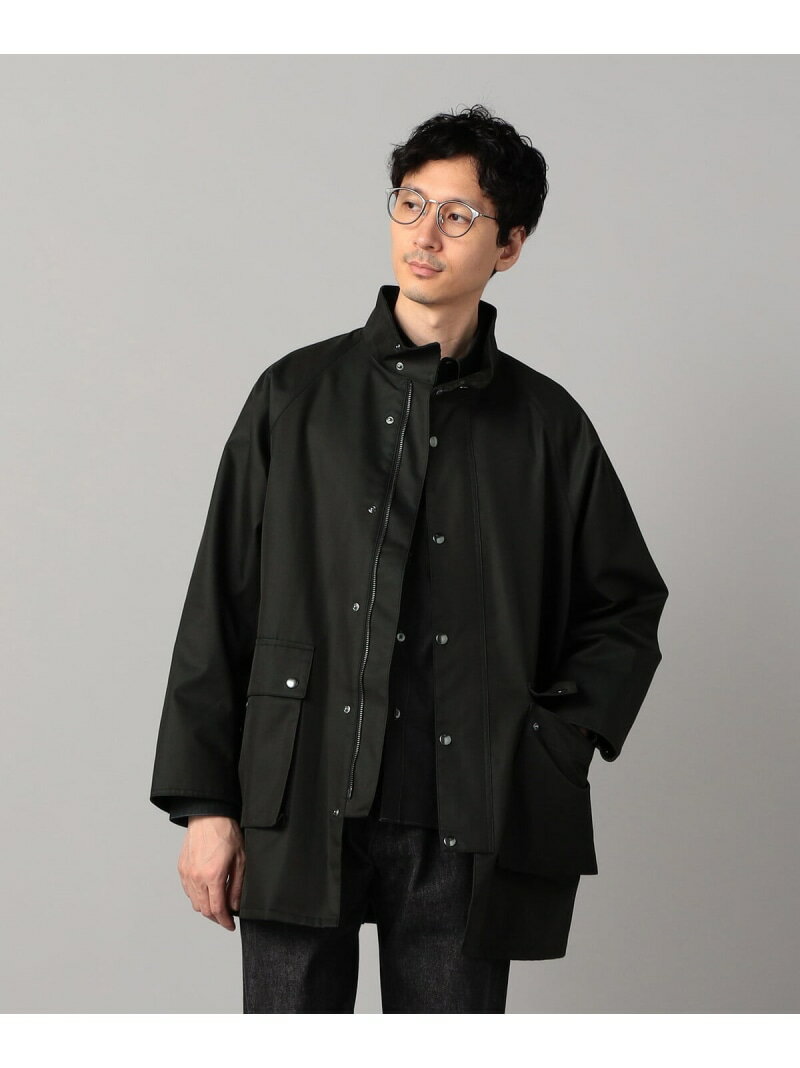 COMME CA MEN C-ZERO撥水 交織ギャバ スタンドカラーブルゾン コムサメン ジャケット・アウター ブルゾン・ジャンパー ベージュ ブラッ..