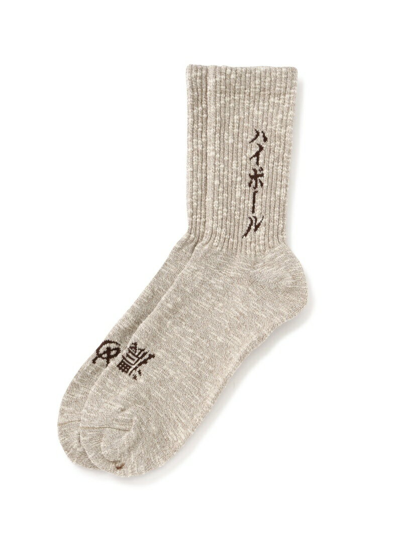 BEAVER ROSTER SOX/ロスターソックス HIGHBALL SOCKS ハイボールソックス メンズ ビーバー 靴下・レッグウェア 靴下 ベージュ