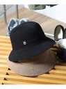 BEAMS HEART MEN BEAMS HEART / ポリエステル サーモ メトロハット ビームス ハート 帽子 ハット ベージュ ブラック