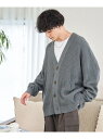 【SALE／62 OFF】WEGO MEN 039 S ルーズフィットカーディガン ウィゴー トップス ニット ブルー グリーン ホワイト グレー ブラック【RBA_E】