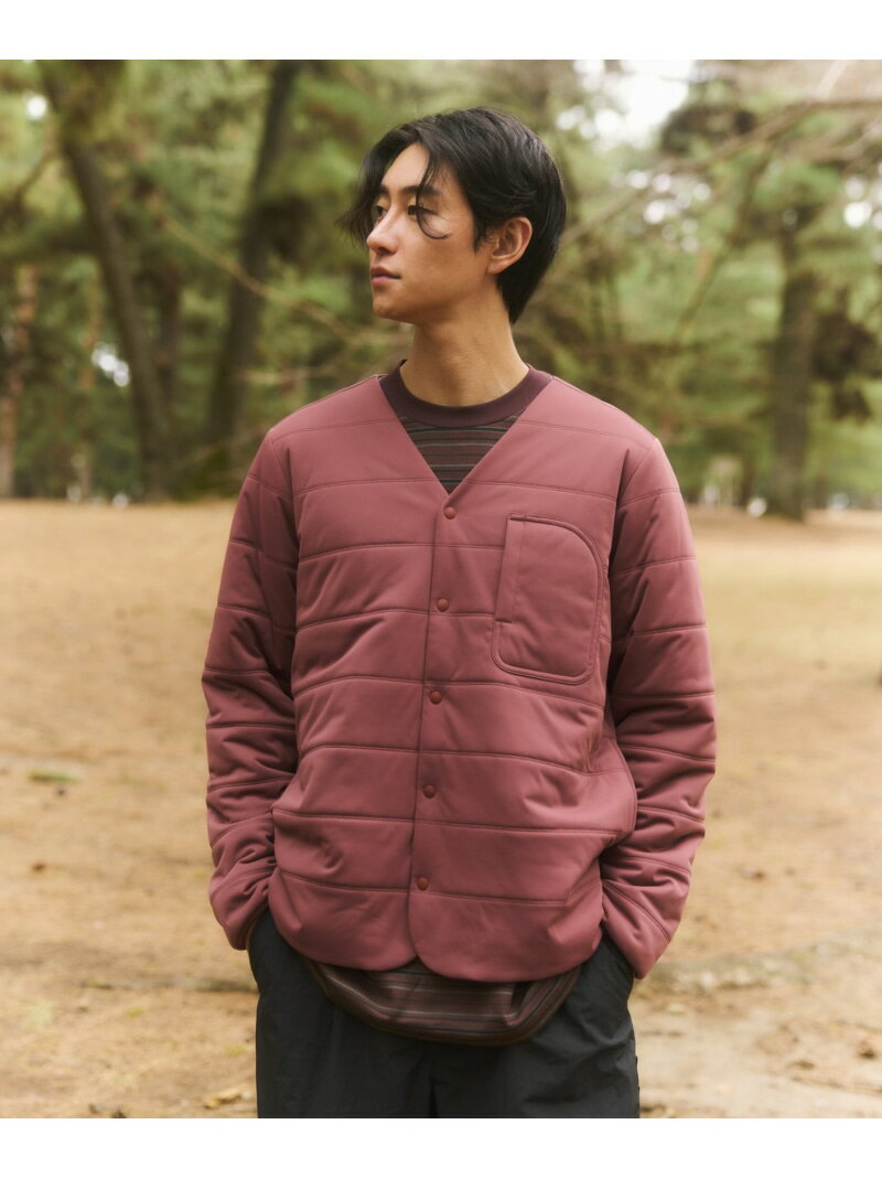 Snow Peak Flexible Insulated Cardigan スノーピーク トップス カーディガン ブラック ネイビー【送料無料】