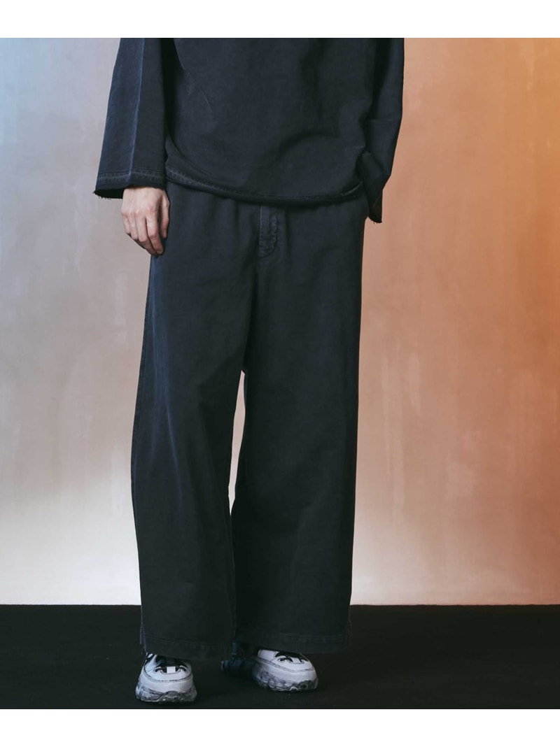 MAISON SPECIAL Pigment-Dye Sweat Wide Pants ᥾󥹥ڥ ѥ 㡼åȥѥ 졼 ۥ磻 ѡץ̵