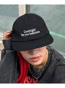 CIAOPANIC TYPY 【UNISEX】スウェットロゴキャップ チャオパニックティピー 帽子 その他の帽子 ブラック イエロー グレー【先行予約】*