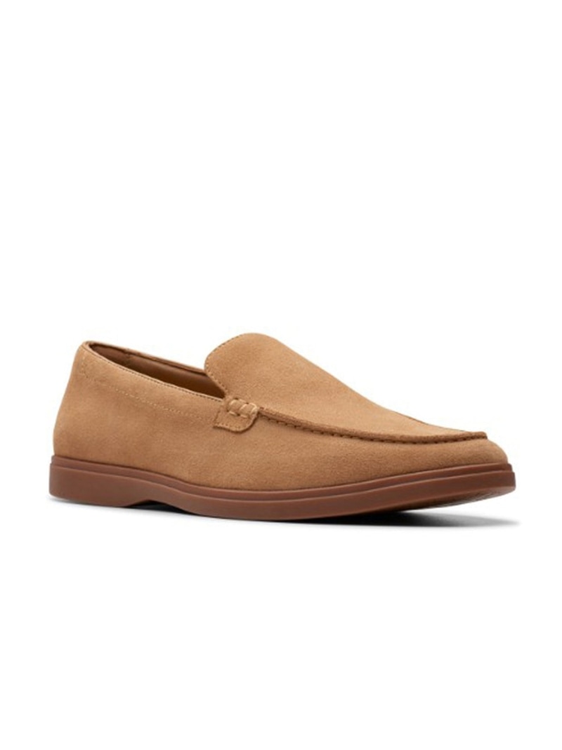 クラークス ビジネスシューズ メンズ Clarks Clarks 714J Torford トーフォード タンスエード ビジネスシューズ クラークス リーガル フットコミュニティー シューズ・靴 ローファー ブラウン【送料無料】