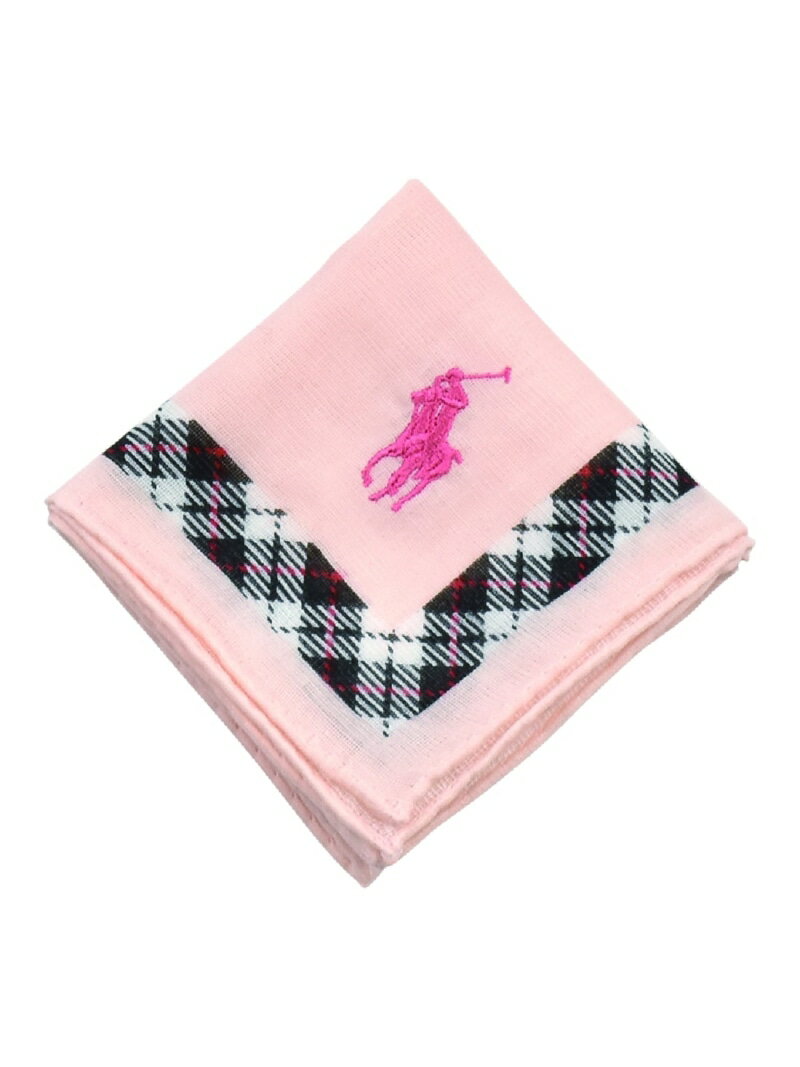 POLO RALPH LAUREN POLO RALPH LAUREN(ポロ ラルフ ローレン) プリントミニハンカチ インターモードカワベ ファッション雑貨 ハンカチ・ハンドタオル ピンク ホワイト ブルー