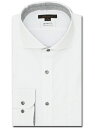 m.f.editorial 綿100 ノーアイロン スタンダードフィットカッタウェイ長袖シャツ 長袖 シャツ メンズ ワイシャツ ビジネス ノーアイロン 形態安...