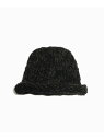 JOINT WORKS Indietro Association Roll Knit Cap ジョイントワークス 帽子 ニット帽・ビーニー ブラック イエロー【...