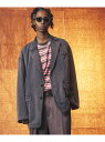 MAISON SPECIAL Pigment-Dye Sweat Prime-Over Tailored Jacket ]XyV WPbgEAE^[ e[[hWPbgEuU[ O[ zCg p[vyz